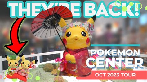 Exclusive Pikachu Is Back Kyoto Pok Mon Center Oct Full Shop