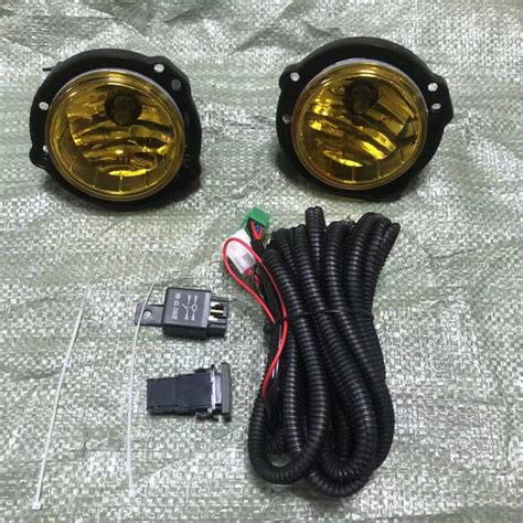 Yellow Lensfog Lamp Fog Light Front Bumper Lamp Light For Toyota