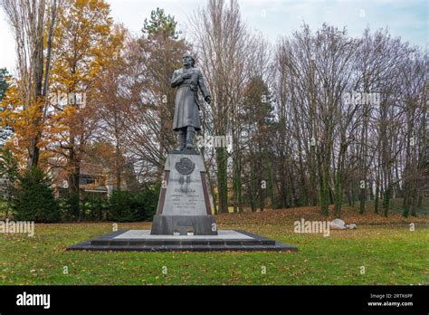 Miguel Hidalgo y Costilla Statue - Geneva, Switzerland Stock Photo - Alamy