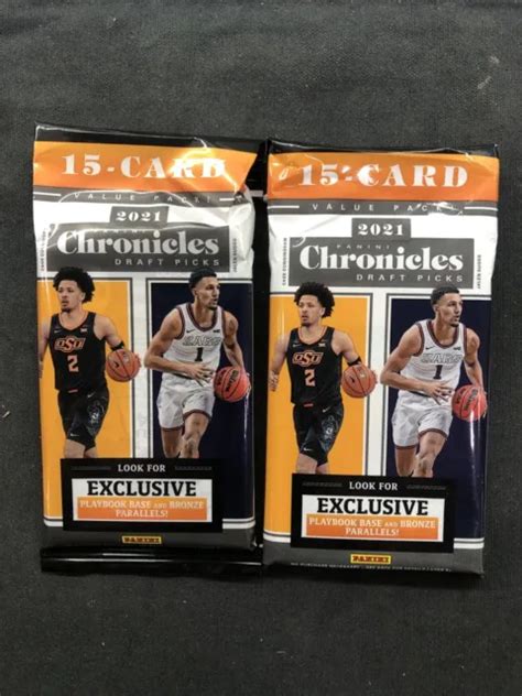 Panini Chronicles Draft Picks Packs Cards Cade Cunningham