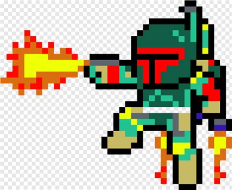 Jango Fett Boba Boba Fett Helmet Boba Fett Pixel Art Star Wars