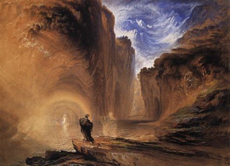 Manfred And The Witch Of The Alps 1834 Painting John Martin Oil Paintings