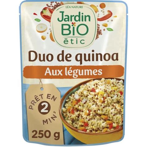 Plat Cuisin Duo De Quinoa L Gumes Bio Jardin Bio Etic Le Sachet De