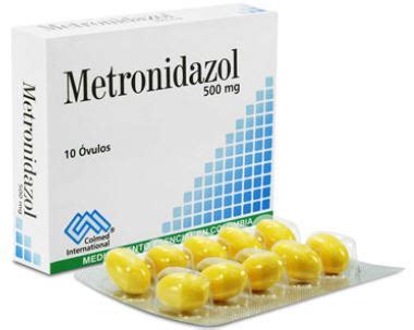 Metronidazol Mg X Vulos Colmed