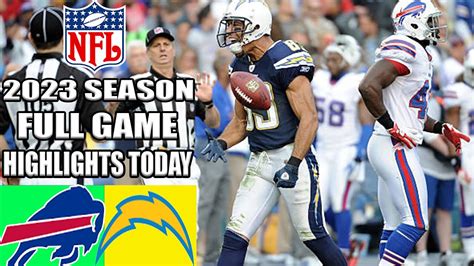 Chargers Vs Bills Full Game Highlights Week 16 12232023 Nfl