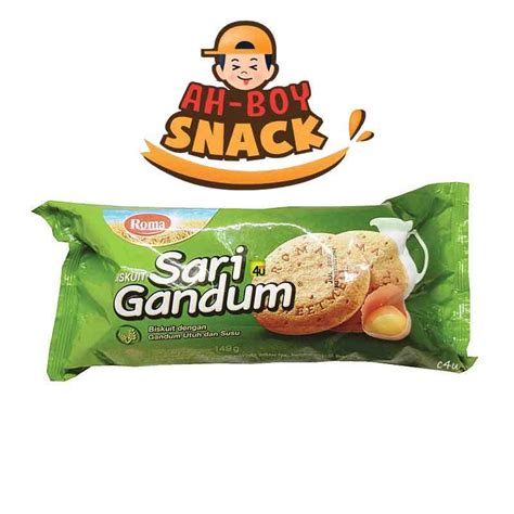 Jual Roma Biskuit Sari Gandum Roll Gram Bulat Shopee Indonesia