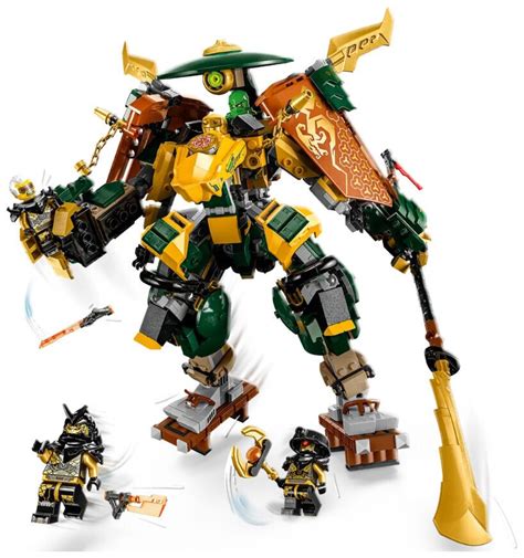 Lego Ninjago Lloyd And Arin S Ninja Team Mechs