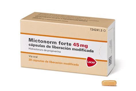 Lacer amplía su vademécum de incontinencia urinaria con Mictonorm Forte