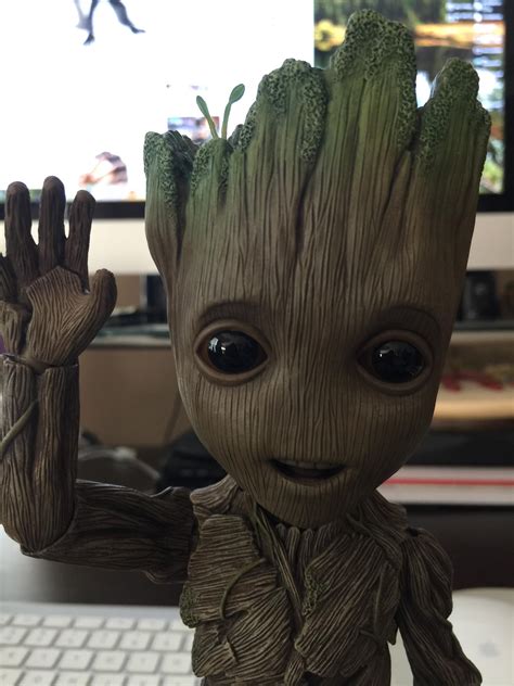 Hot Toys Life Size Baby Groot Figure Review & Photos - Marvel Toy News