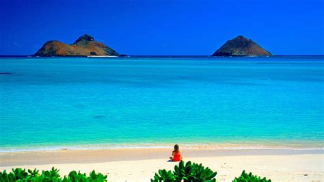 Beach Backgrounds Lanikai Hawaii Hd Wallpaper Pxfuel