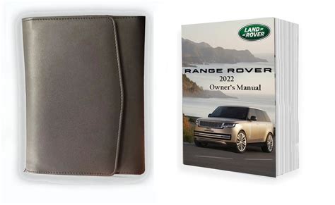 2022 Land Rover New Range Rover Owner Manual Car Glovebox Book ...