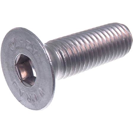 Tornillo Avellanado Seccaro M X Mm Acero Inoxidable V A Va A