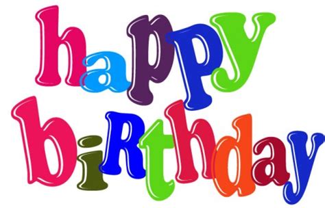 Happy birthday clipart free images 2 - WikiClipArt