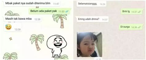 Chat Lucu Kurir Ini Bikin Kesel Tapi Pengin Ketawa Ada Yang