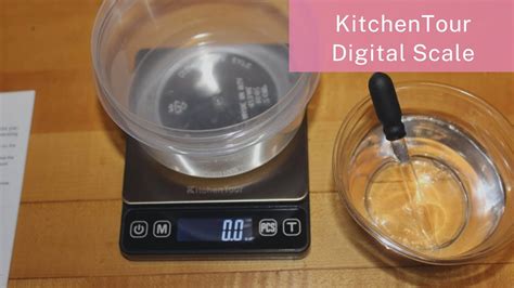 KitchenTour Digital Kitchen Scale Review 3000g 0 1g High Accuracy