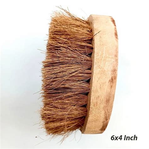 2 6 Inch Brown Coir Fiber Brush For Cleaning At Rs 50 Piece In