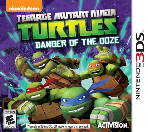 Teenage Mutant Ninja Turtles Danger Of The Ooze Nintendo 3ds