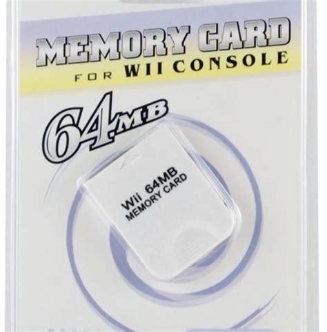 64MB Memory Card Save Game Data For Nintendo Wii NGC Gamecube Console