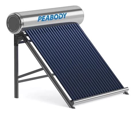 Peabody Termotanque Solar L Kit Electrico Todo Acero Mebuscar