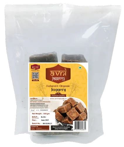 Avni Naturals Refined Gm Organic Jaggery Cubes At Rs Pack In