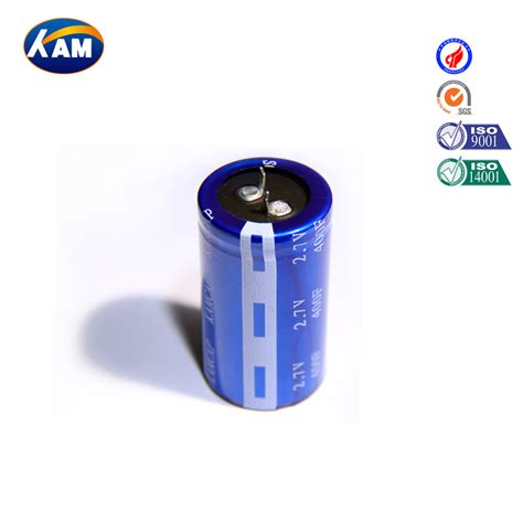 Super Capacitor 2 7V 400f Winding Series Kamcap High Quality Super