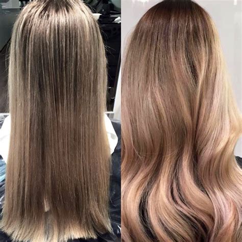 Blond Rosé Balayage Hair D Machts Lounge Mall of Berlin Berlin