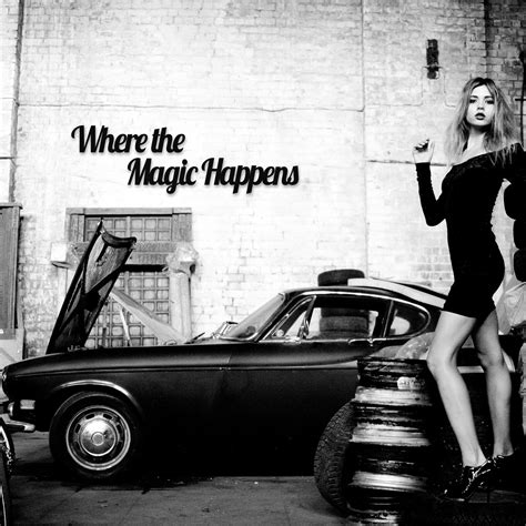 Metal Where the Magic Happens Sign, Where the Magic Happens Sign, Where