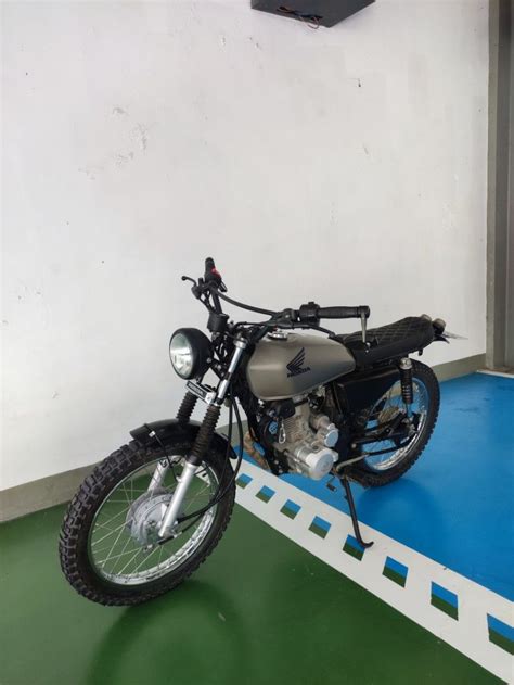 Honda TMX scrambler, Motorbikes, Motorbikes for Sale on Carousell