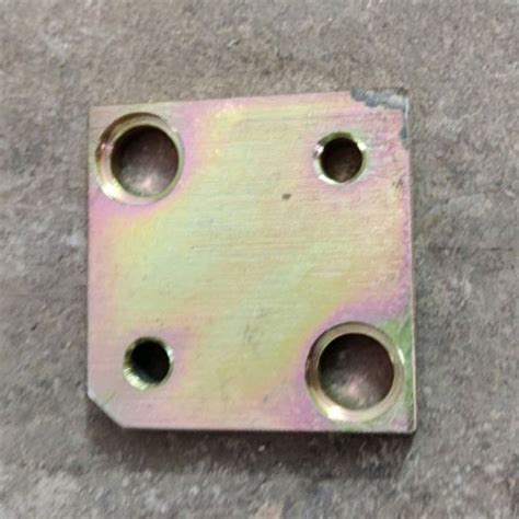 Mild Steel Square CNC Machining Services For Construction Size 2x2