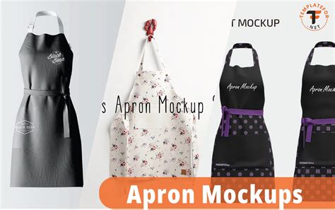 30 Stunning Apron Mockups For Clothing Brands 2024 Templatefor