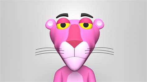 Artstation Pink Panther 3d Model