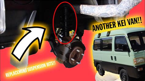 Honda Acty Front Suspension Repair Youtube