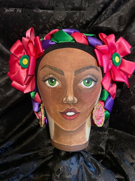 Custom Folklorico Headpiece Mexican Braid Folklorico Etsy