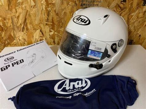 Arai Full Face Helmet SK 6 PED 57 58cm M Size Kart Competition Model