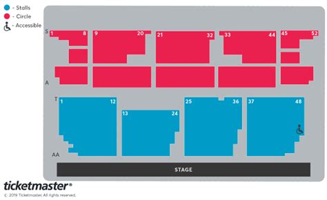 Springs Venue Seating Chart: A Visual Reference of Charts | Chart Master