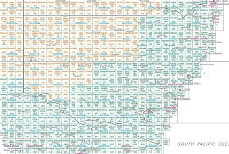 gunning nsw   scale topographic map