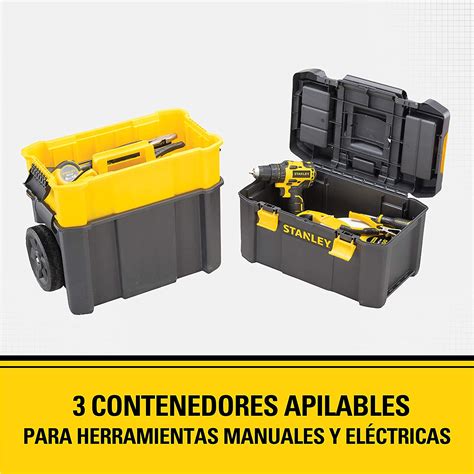 Caixa Ferramentas Rodas Em Essential Stanley Stst