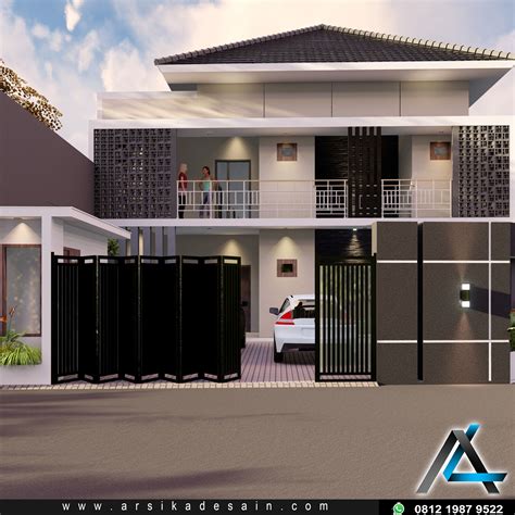 Galeri Model Rumah Minimalis Garasi Samping Terbaru Model Hunian