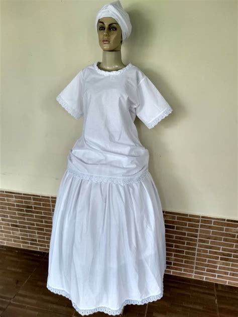 Conjunto Baiana Baianinha Roupa De Santo Ração Umbanda Axé Mercado Livre