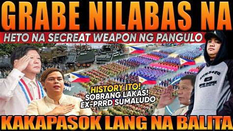 Grabe Pres Marcos Niyanig Ang Buong Mundo Mga Secreat Weapon Pinakita