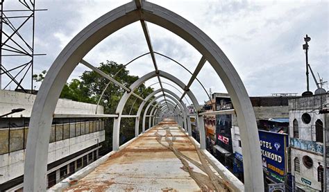 Hyderabad: Works on Mehdipatnam skywalk pick up pace-Telangana Today