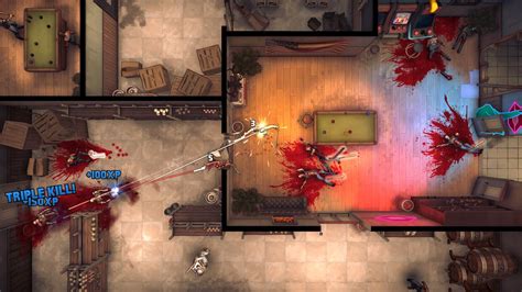 Brutal Top Down Shooter Gods Trigger Descends Onto Xbox One Ps And