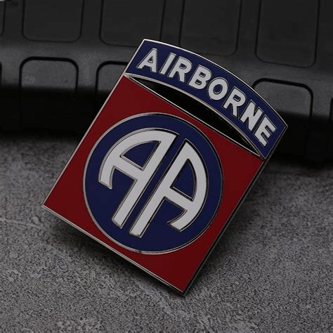 Us Army Nd Airborne Division Enamel Pin Distinct Pins