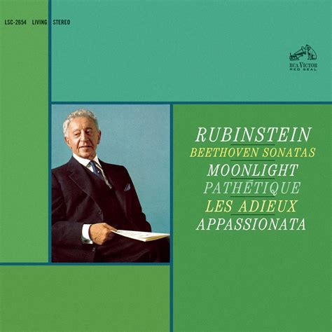 Beethoven Sonatas Album By Arthur Rubinstein Apple Music