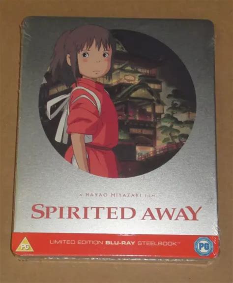 Spirited Away Studio Ghibli Blu Ray Steelbook Limited Sealed Hayao