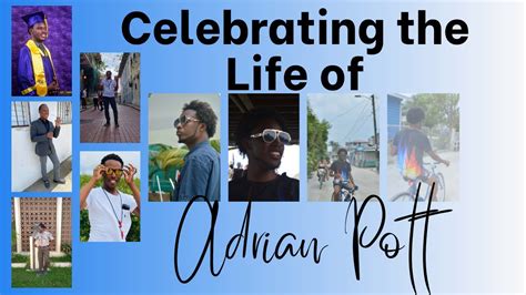 Celebrating The Life Of Adrian Alexander Pott Youtube