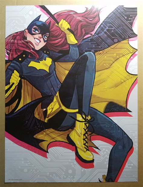 Batgirl 35 Variant Dc Comics Poster By Babs Tarr