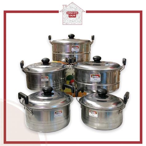 Jual Panci Set In Steamer Tutup Stainless Panci Set Highpot