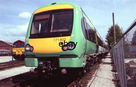 35mm Railway Slide Turbostar Dmu Class 171 171802 York Railfest £2 75 Picclick Uk