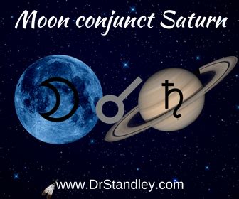 The Moon Conjunct Saturn Aspect On DrStandley